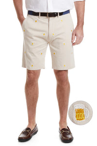 Men's Cisco Embroidered shorts Beer on Stone