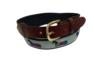 Men's  Popular Equestrian Ribbon Belt A Cotuit Casual Exclusive